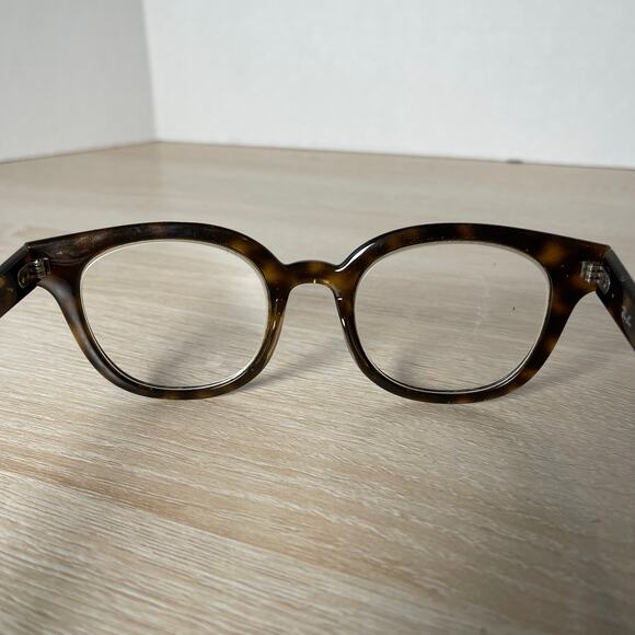 Ray-Ban RB4324 710/51 Sunglasses FRAMES ONLY Tortoise READ Cat Eye 50-21-150 - Picture 5 of 12